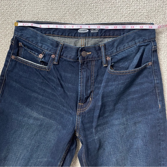 Old Navy loose fit dark denim men’s jeans - Picture 3 of 8